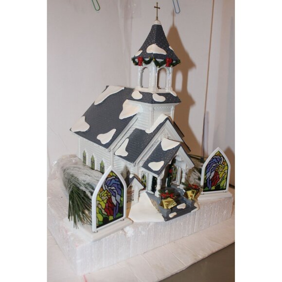 Dept 56 Snow Village - Silent Night Church - Picture 3 of 5
